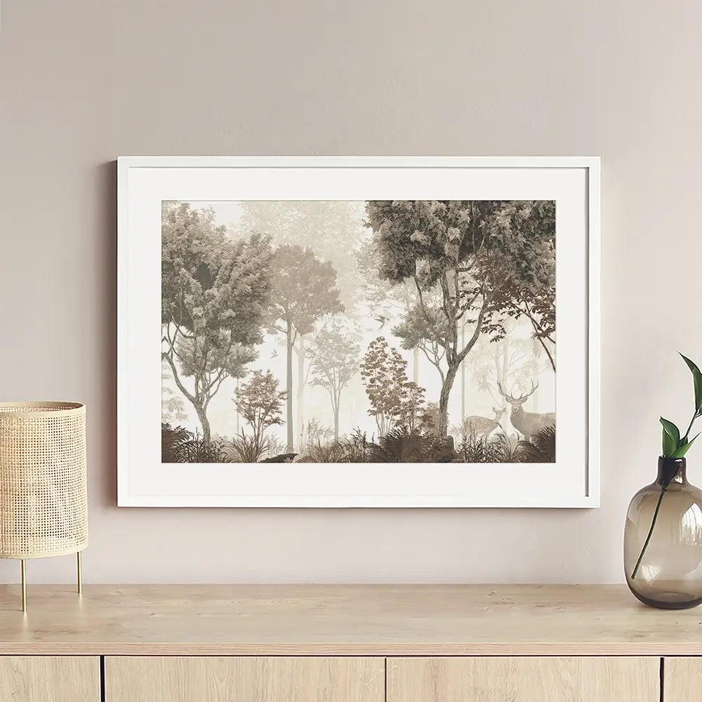 Forest Mural Framed Art Print Forest Mural Framed Art Print wall art product fotooboi_kld / Shutterstock