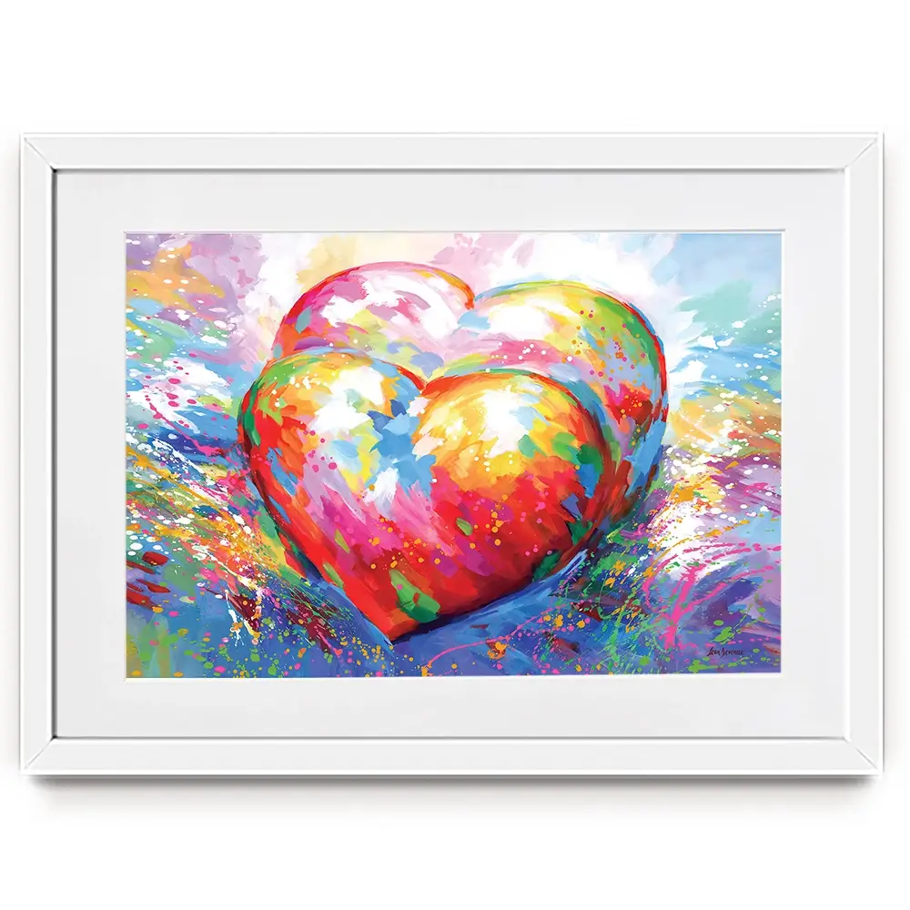 Forever In My Heart Framed Art Print Forever In My Heart Framed Art Print wall art product Leon Devenice