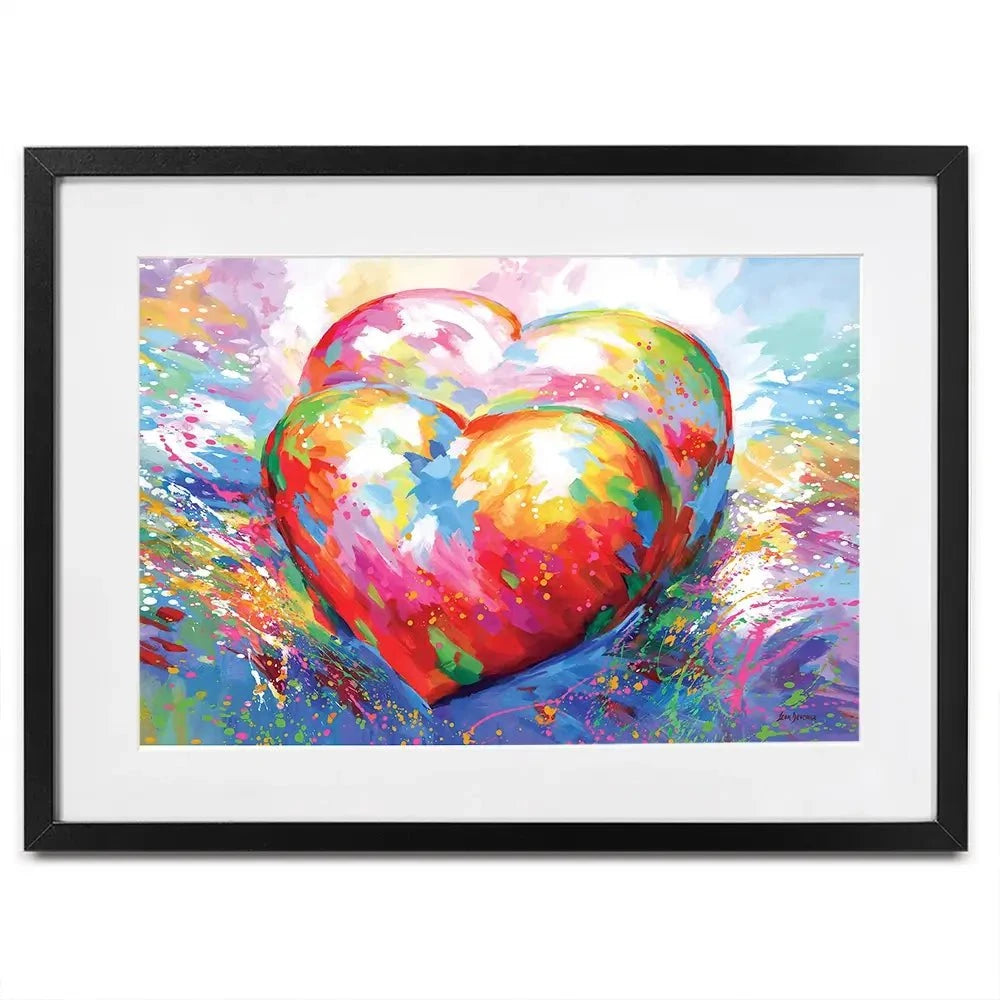 Forever In My Heart Framed Art Print Forever In My Heart Framed Art Print wall art product Leon Devenice