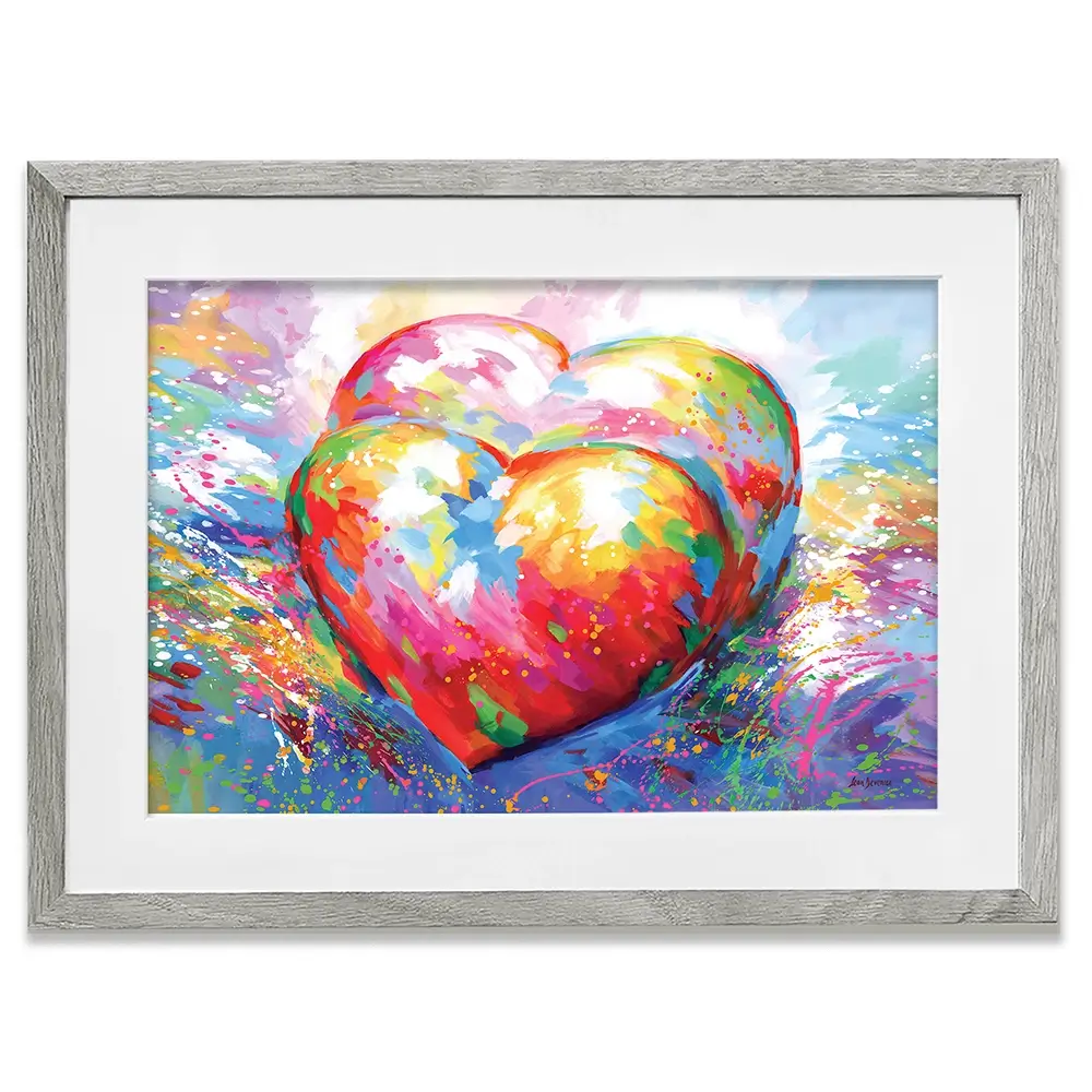 Forever In My Heart Framed Art Print Forever In My Heart Framed Art Print wall art product Leon Devenice