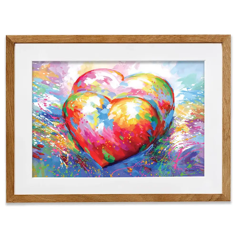 Forever In My Heart Framed Art Print Forever In My Heart Framed Art Print wall art product Leon Devenice