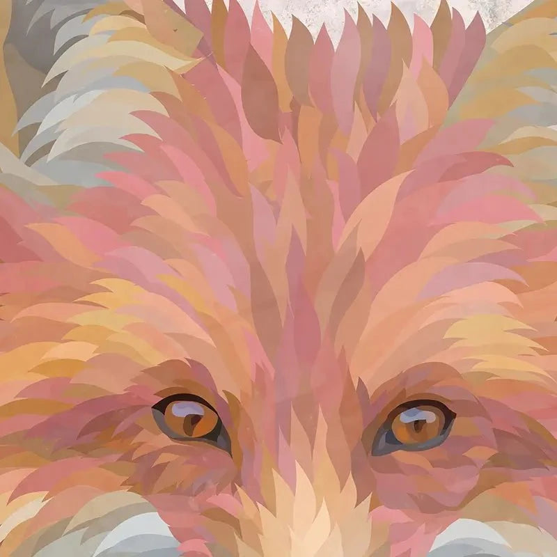 Fox Haze Framed Art Print Fox Haze Framed Art Print wall art product Sarah Manovski