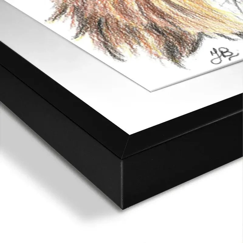 Fox Illustration Framed Art Print Fox Illustration Framed Art Print wall art product Jackie Bridges