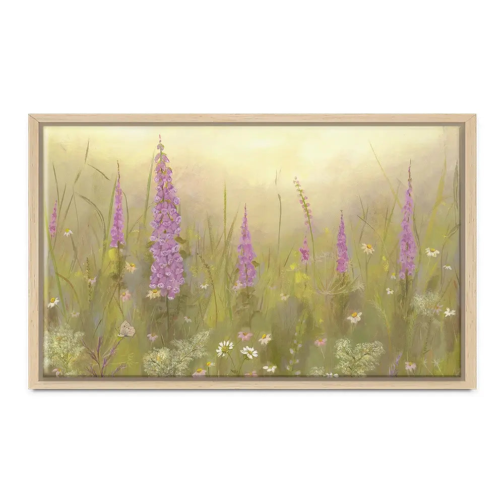 Foxglove Meadow Canvas Print Foxglove Meadow Canvas Print wall art product Karen Sutton