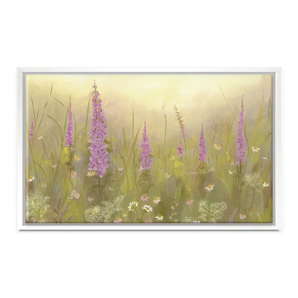 Foxglove Meadow Canvas Print Foxglove Meadow Canvas Print wall art product Karen Sutton