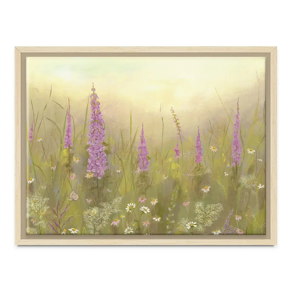 Foxglove Meadow Canvas Print Foxglove Meadow Canvas Print wall art product Karen Sutton