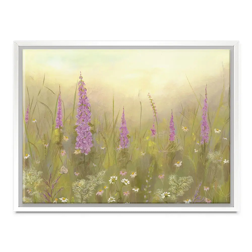 Foxglove Meadow Canvas Print Foxglove Meadow Canvas Print wall art product Karen Sutton