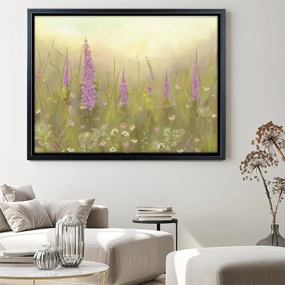 Foxglove Meadow Canvas Print Foxglove Meadow Canvas Print wall art product Karen Sutton
