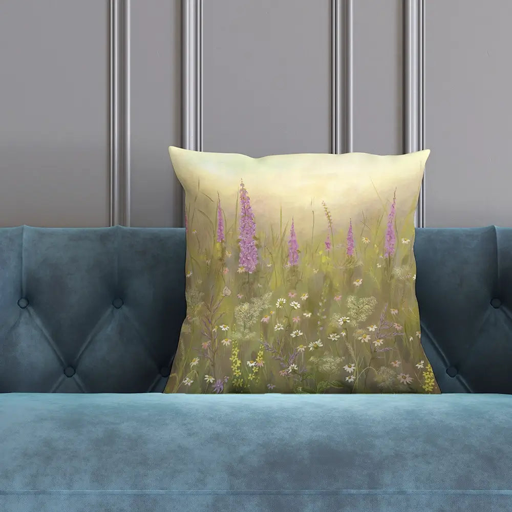 Foxglove Meadow Cushion Foxglove Meadow Cushion wall art product Karen Sutton