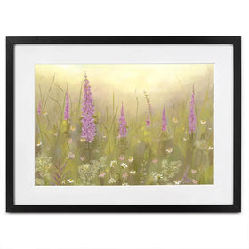 Foxglove Meadow Framed Art Print Foxglove Meadow Framed Art Print wall art product Karen Sutton