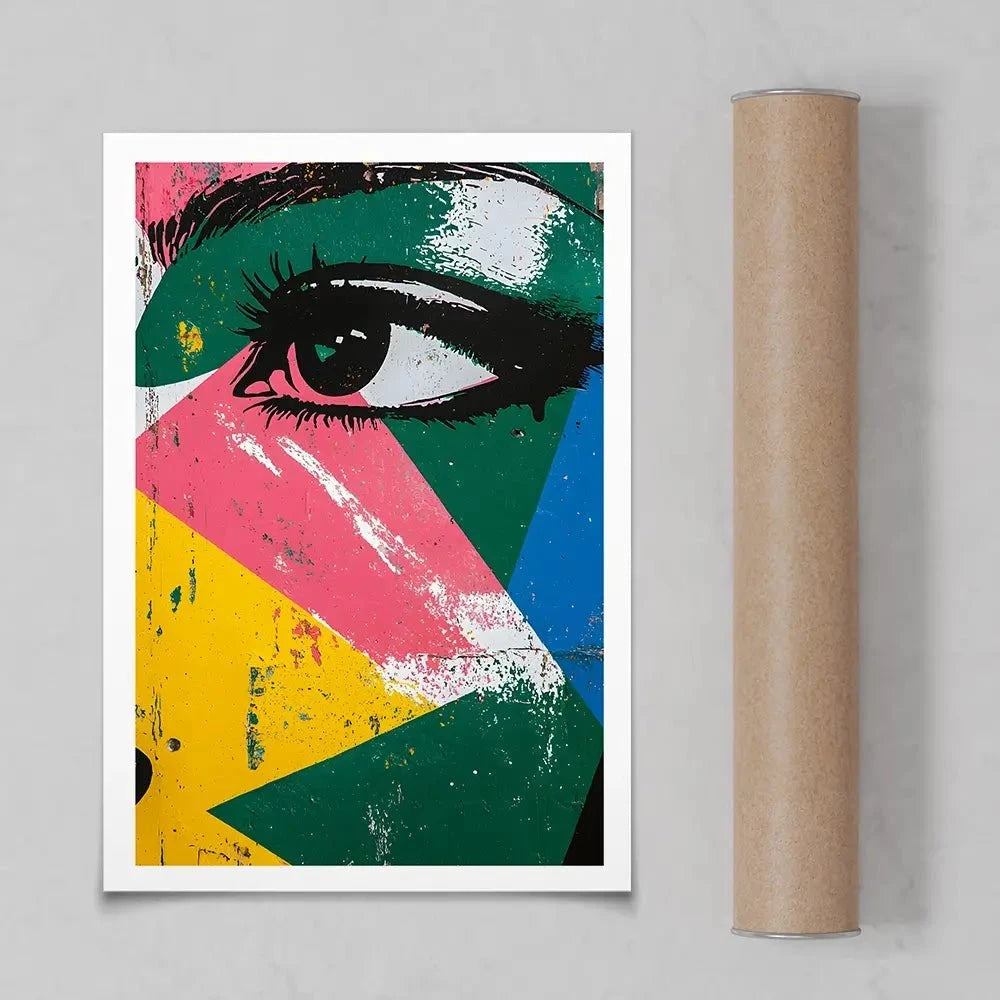 Fractal Eyes Art Print Fractal Eyes Art Print wall art product Walker Noble