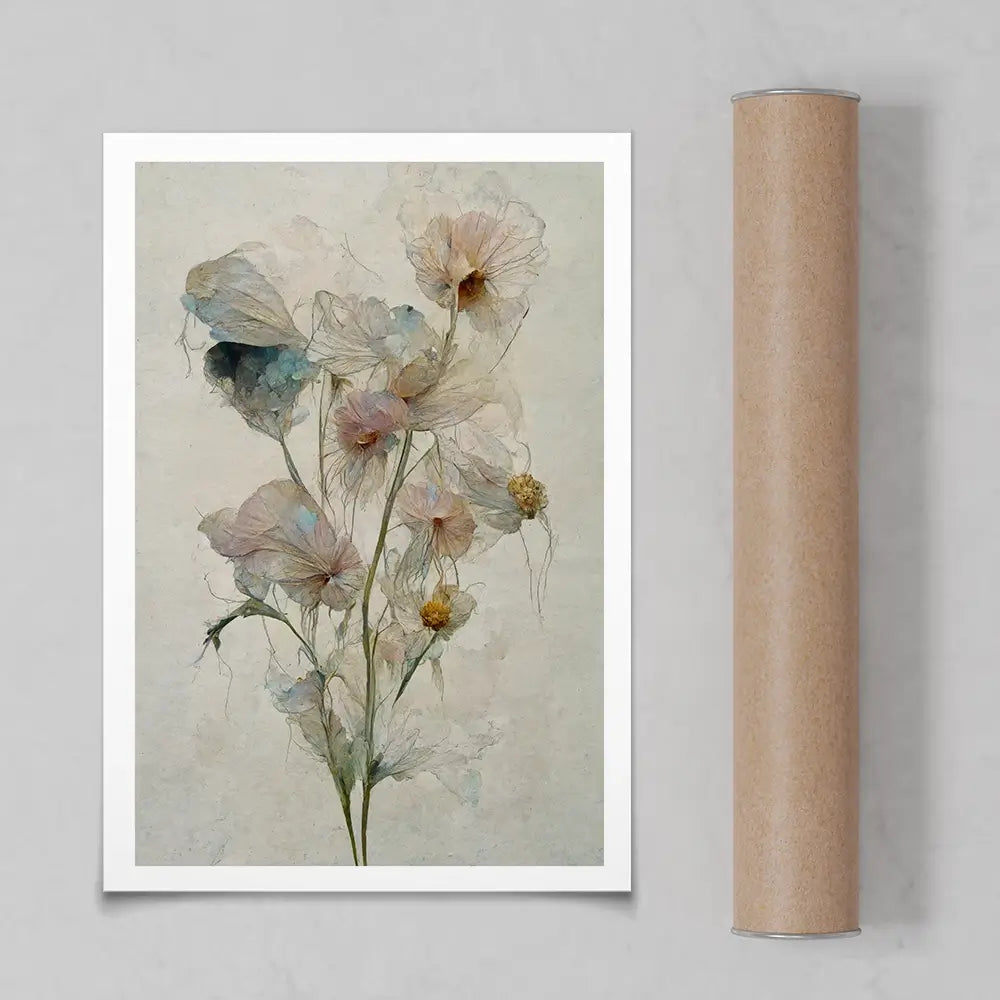 Fragile Flowers Art Print Fragile Flowers Art Print wall art product Treechild