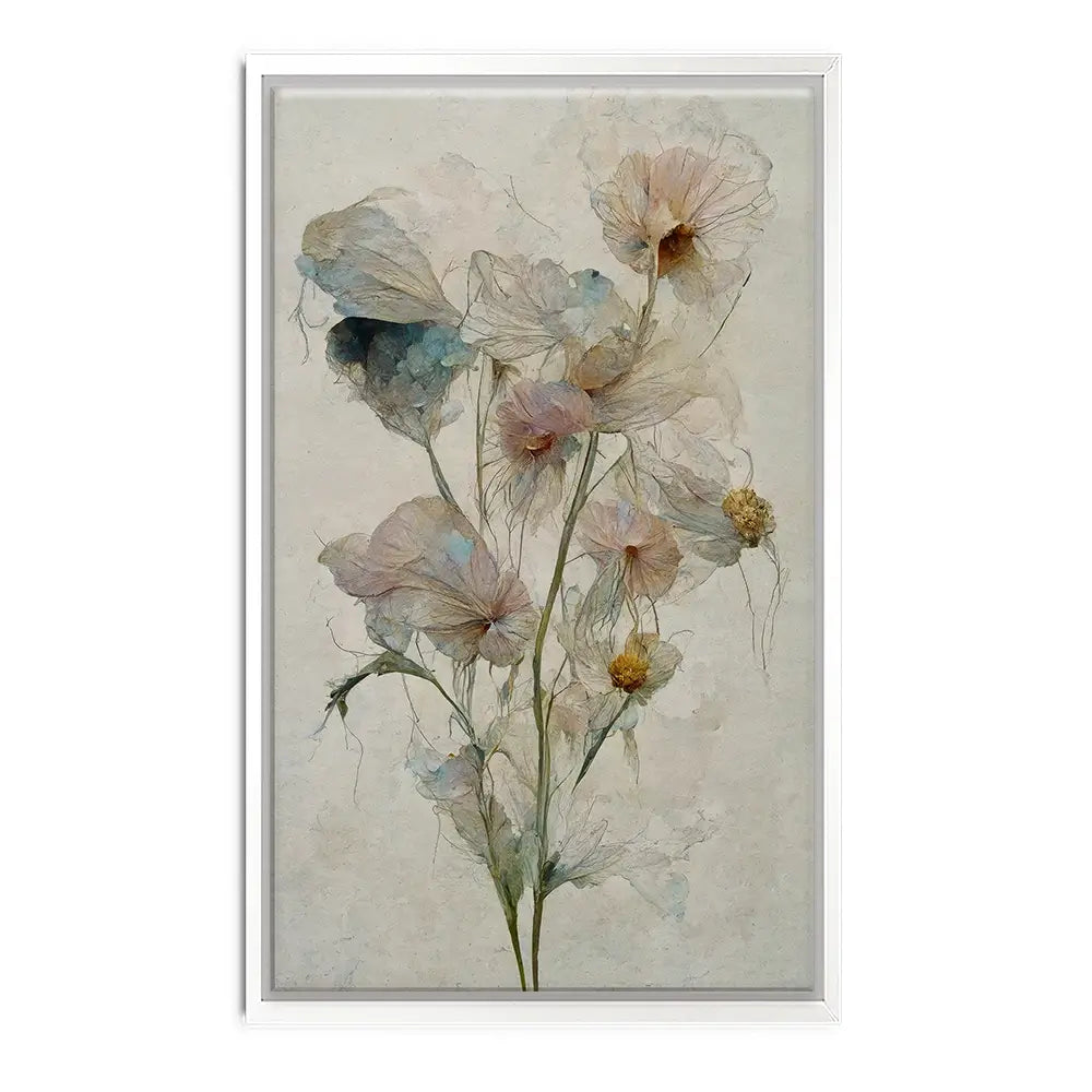 Fragile Flowers Canvas Print Fragile Flowers Canvas Print wall art product Treechild