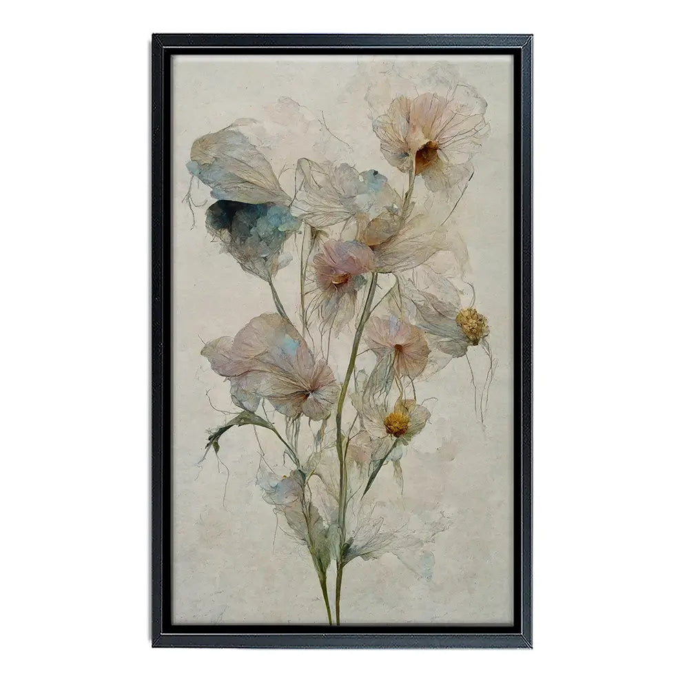 Fragile Flowers Canvas Print Fragile Flowers Canvas Print wall art product Treechild
