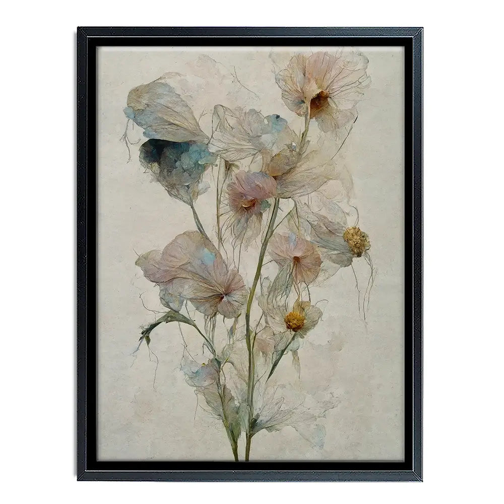 Fragile Flowers Canvas Print Fragile Flowers Canvas Print wall art product Treechild