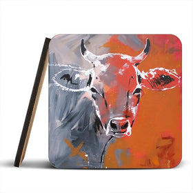 Free Cow Coaster Set Free Cow Coaster Set wall art product Studio Paint-Ing