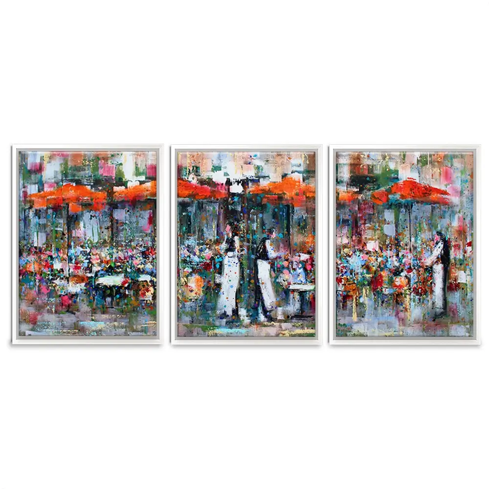 French Terras Trio Canvas Print French Terras Trio Canvas Print wall art product Studio Paint-Ing