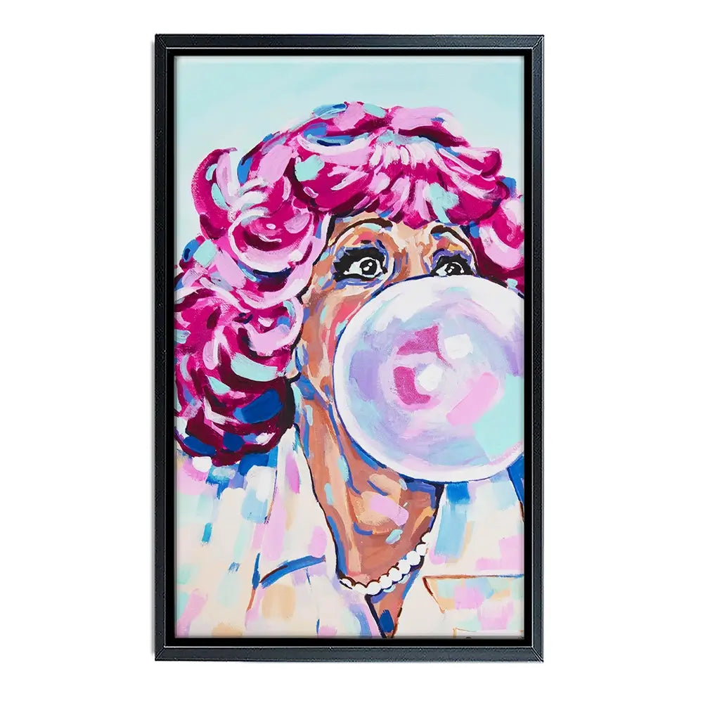Frenchie Grease Canvas Print Frenchie Grease Canvas Print wall art product Juliet Stockton