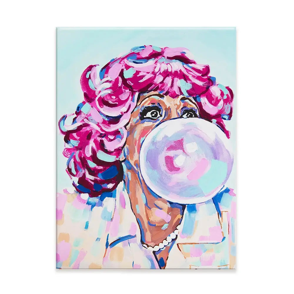 Frenchie Grease Canvas Print Frenchie Grease Canvas Print wall art product Juliet Stockton