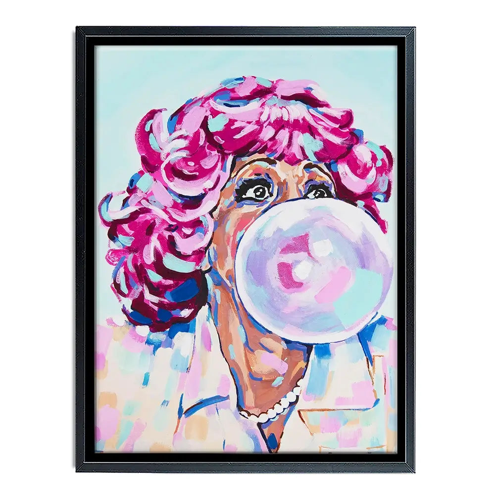 Frenchie Grease Canvas Print Frenchie Grease Canvas Print wall art product Juliet Stockton