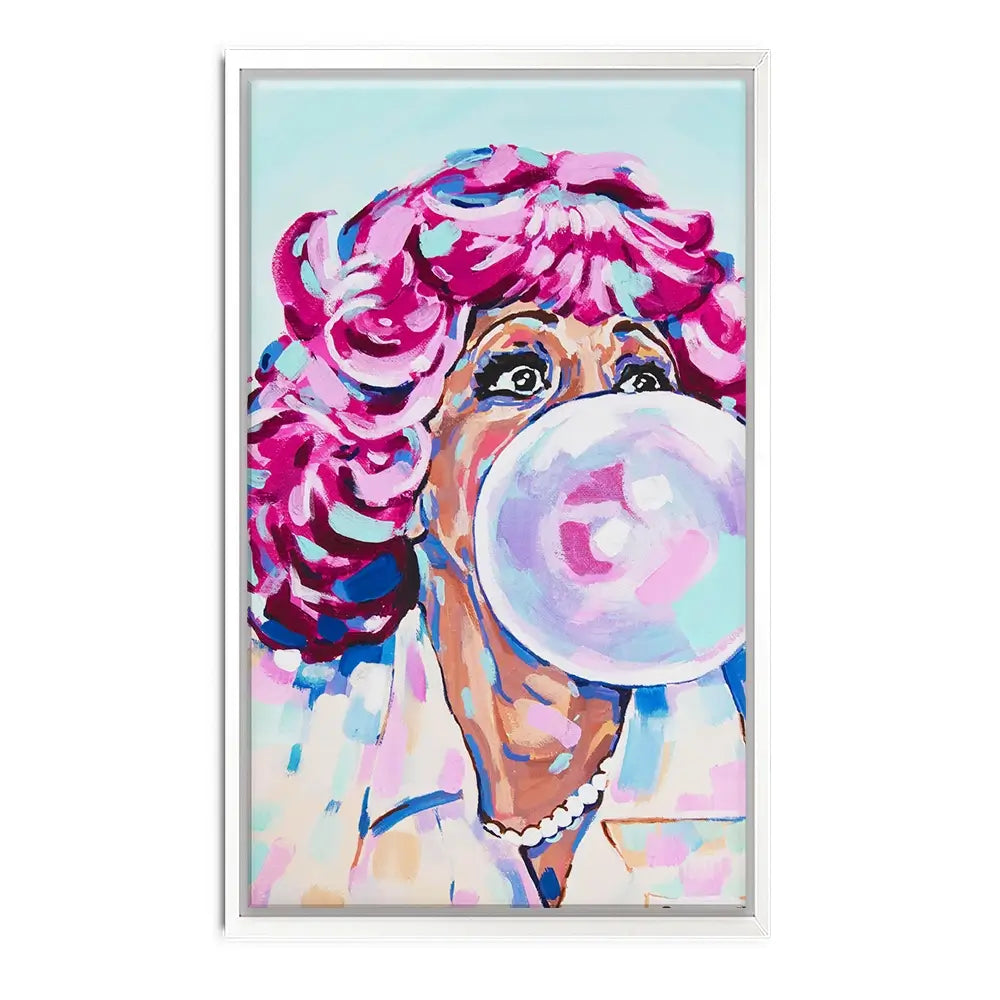 Frenchie Grease Canvas Print Frenchie Grease Canvas Print wall art product Juliet Stockton