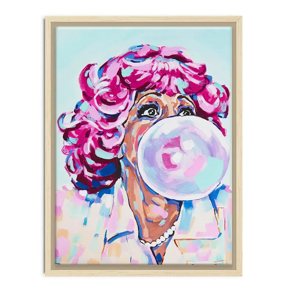 Frenchie Grease Canvas Print Frenchie Grease Canvas Print wall art product Juliet Stockton