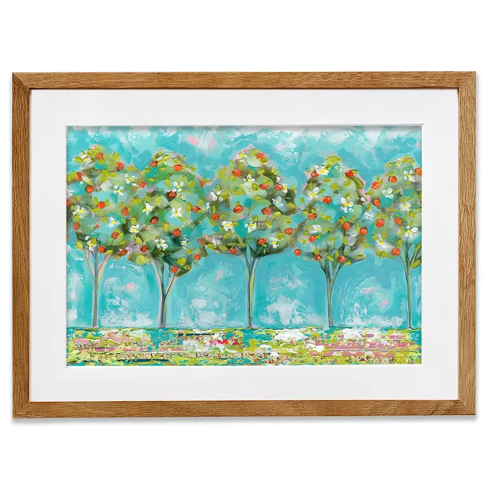 Fresh And Fruity Framed Art Print Fresh And Fruity Framed Art Print wall art product Estelle Grengs - Independent