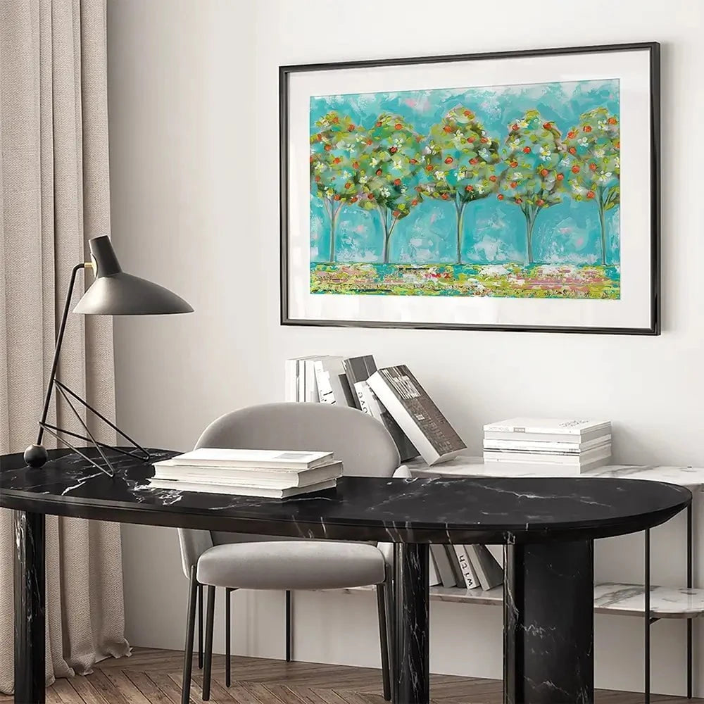 Fresh And Fruity Framed Art Print Fresh And Fruity Framed Art Print wall art product Estelle Grengs - Independent