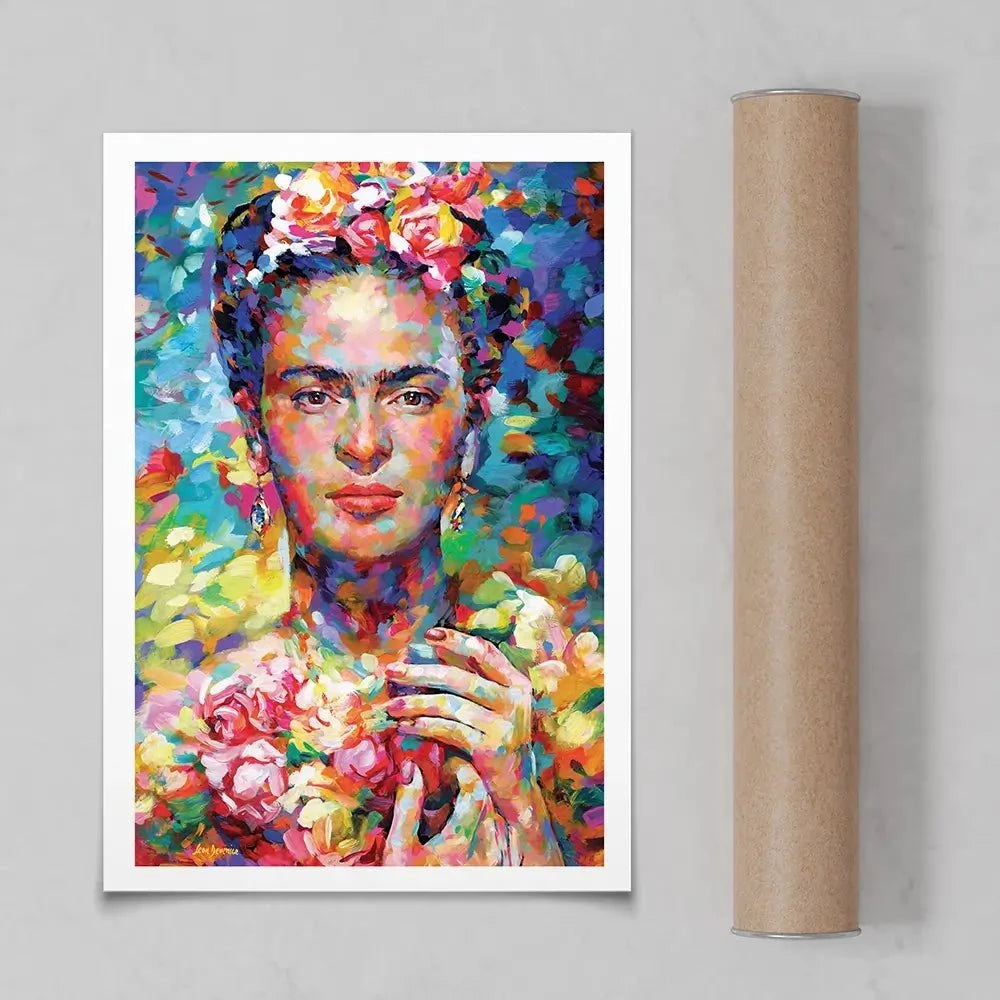 Frida Art Print Frida Art Print wall art product Leon Devenice