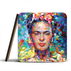 Frida Coaster Set Frida Coaster Set wall art product Leon Devenice