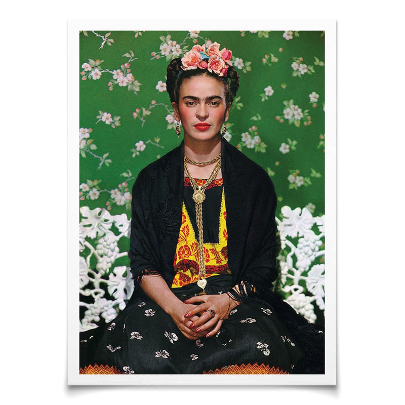 Frida Floral Art Print wall art product S Megalos