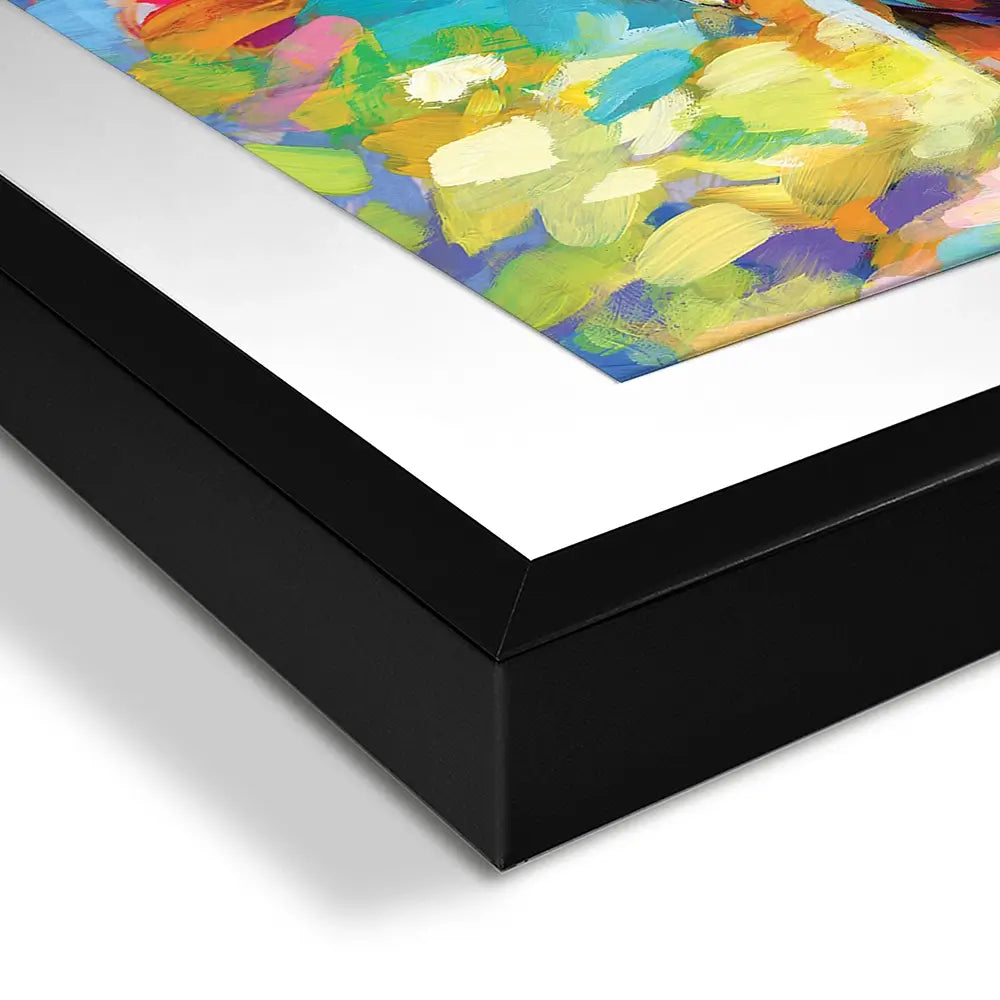 Frida Square Framed Art Print Frida Square Framed Art Print wall art product Leon Devenice