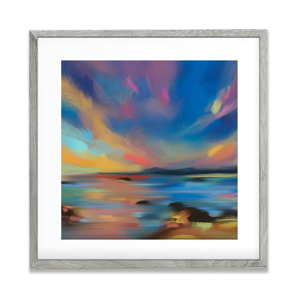 From Dusk Till Dawn Square Framed Art Print From Dusk Till Dawn Square Framed Art Print wall art product Anna Selina / Shutterstock