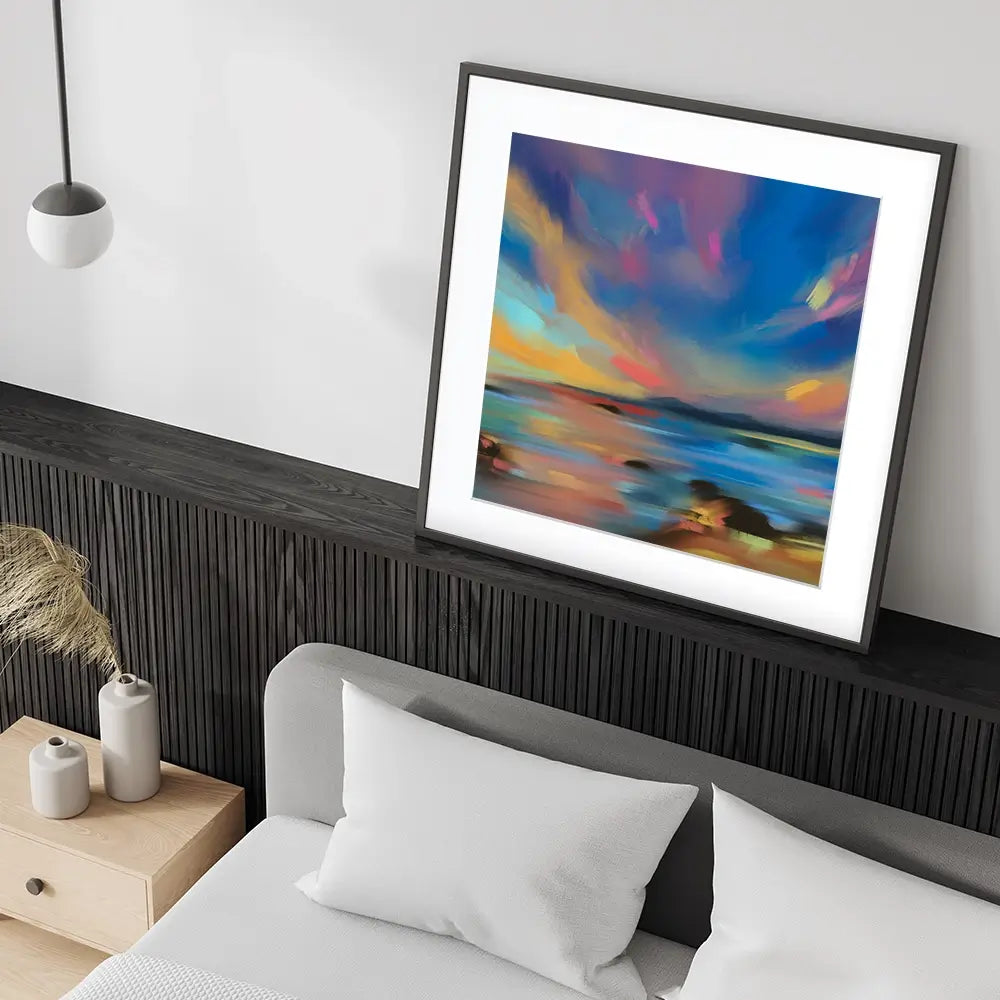 From Dusk Till Dawn Square Framed Art Print From Dusk Till Dawn Square Framed Art Print wall art product Anna Selina / Shutterstock