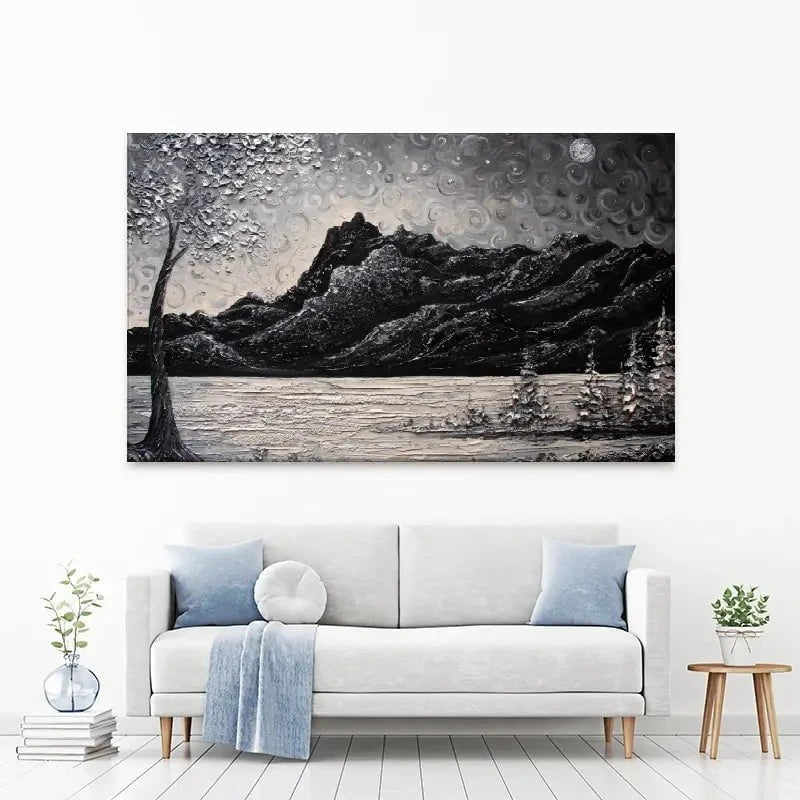 Frosty Dreams Canvas Print Frosty Dreams Canvas Print wall art product Nada Khatib