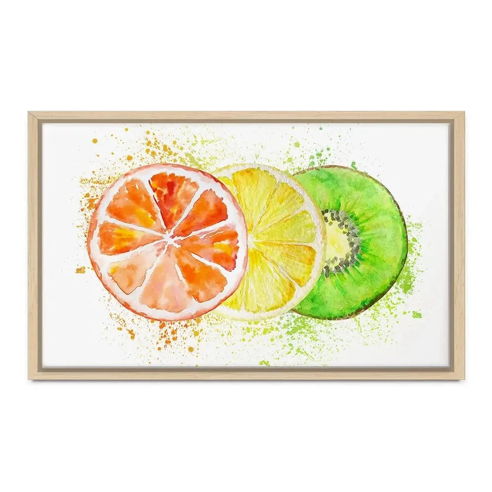 Fruity Canvas Print Fruity Canvas Print wall art product SvetaArtStore / Shutterstock