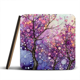 Fuchia Bloom Coaster Set Fuchia Bloom Coaster Set wall art product David Alexander Elder