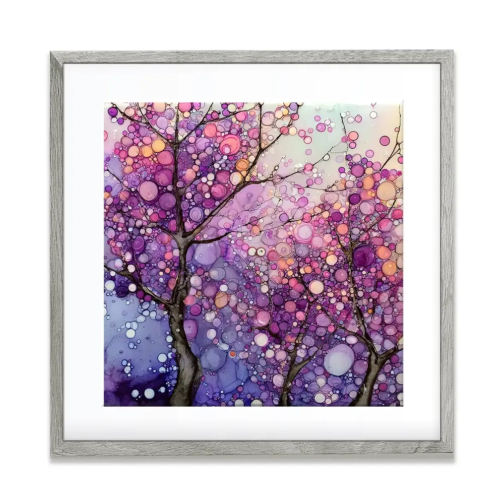 Fuchia Bloom Square Framed Art Print Fuchia Bloom Square Framed Art Print wall art product David Alexander Elder
