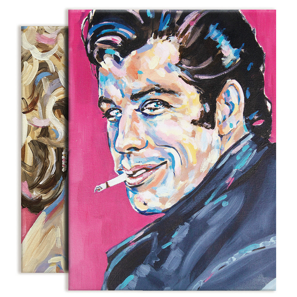 Tell Me About It Stud Duo Canvas Print