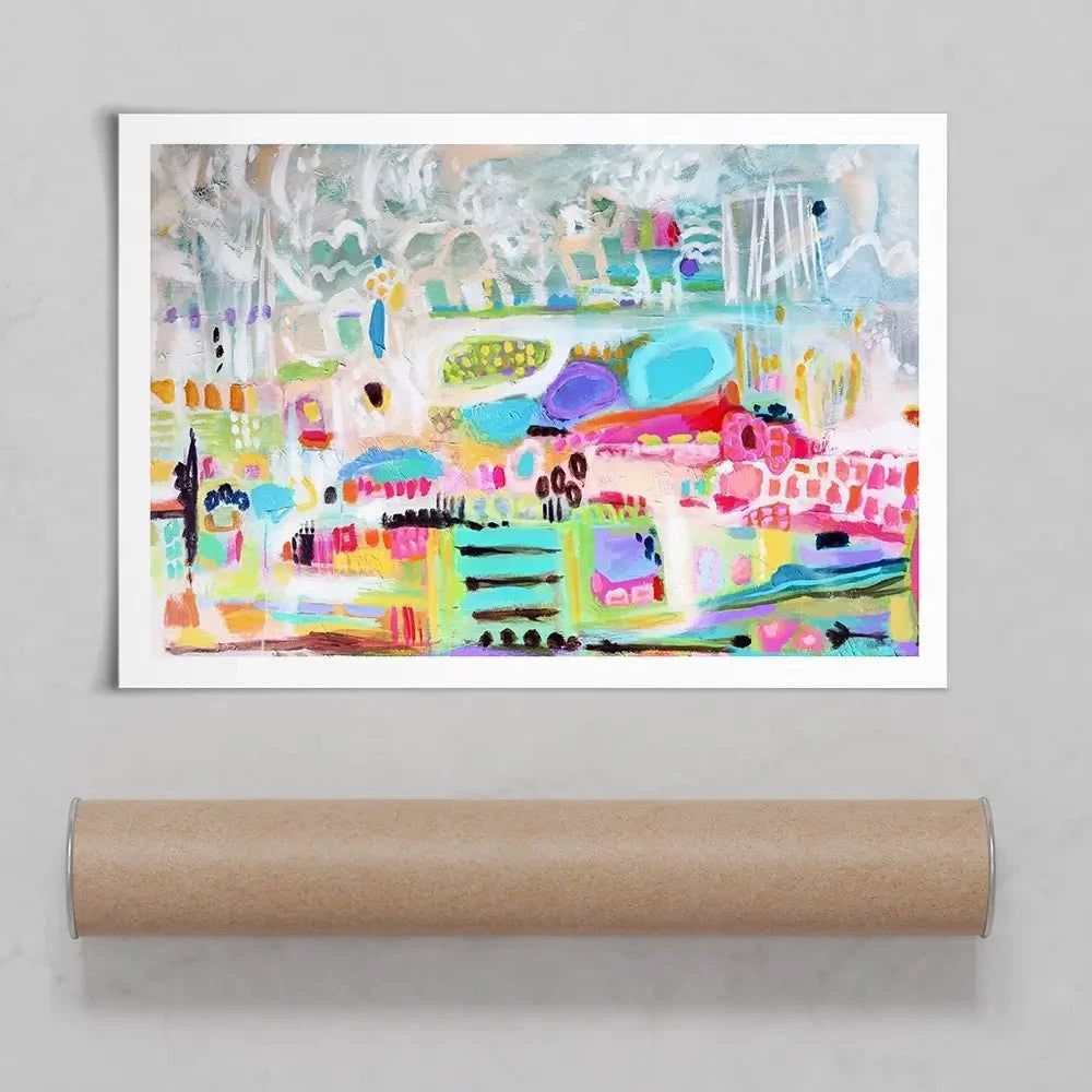 Fun Abstract 2 Art Print Fun Abstract 2 Art Print wall art product Karen Fields