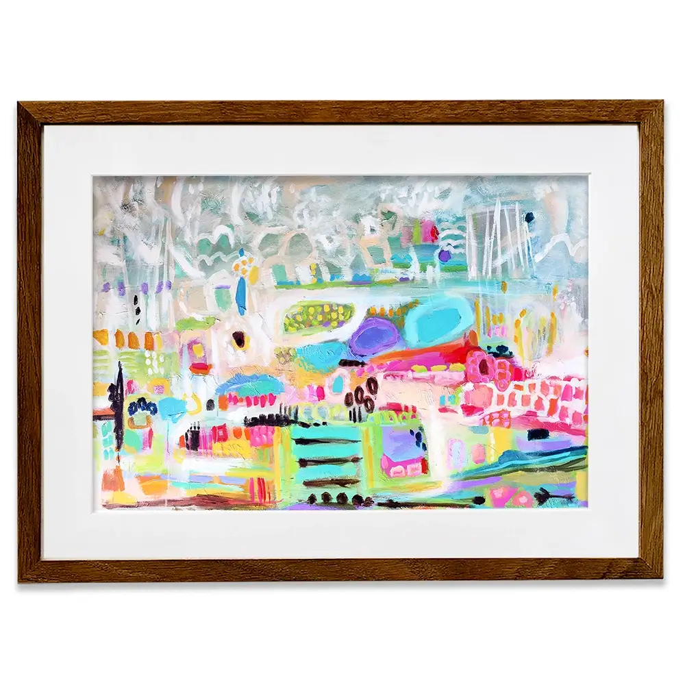 Fun Abstract 2 Framed Art Print Fun Abstract 2 Framed Art Print wall art product Karen Fields