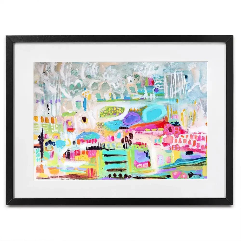 Fun Abstract 2 Framed Art Print Fun Abstract 2 Framed Art Print wall art product Karen Fields