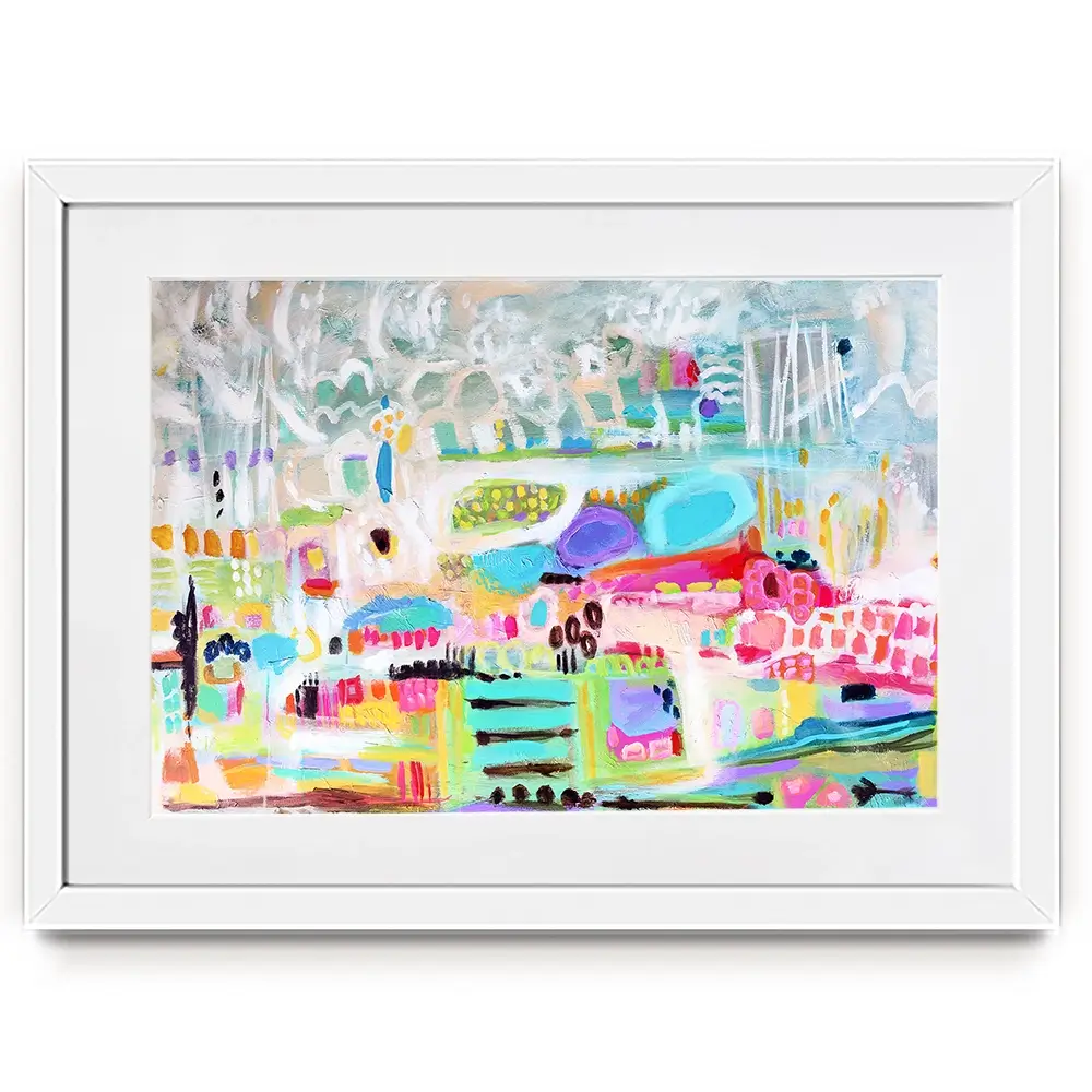Fun Abstract 2 Framed Art Print Fun Abstract 2 Framed Art Print wall art product Karen Fields