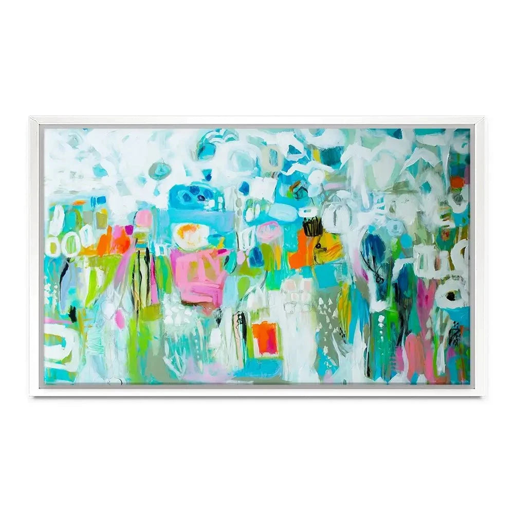Fun Abstract Canvas Print Fun Abstract Canvas Print wall art product Karen Fields