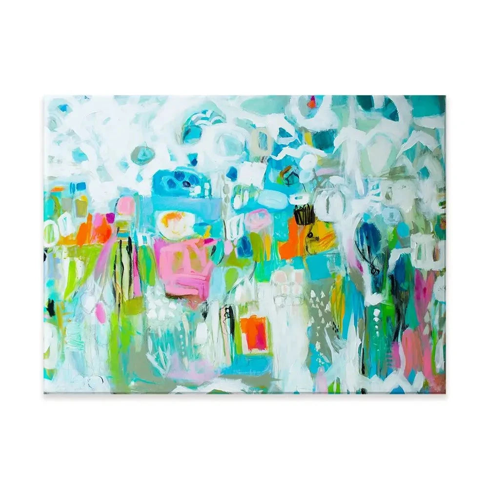 Fun Abstract Canvas Print Fun Abstract Canvas Print wall art product Karen Fields