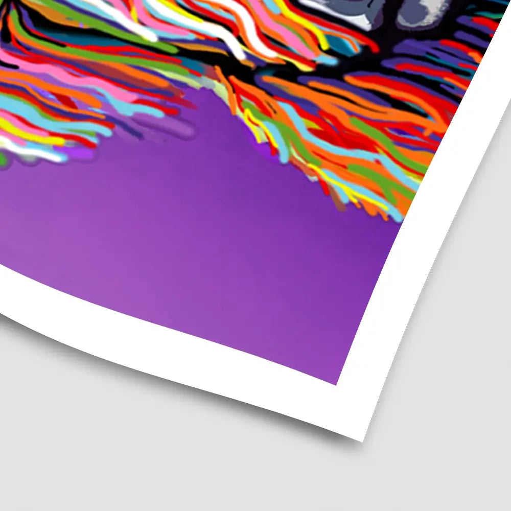 Funky Cow Art Print Funky Cow Art Print wall art product Independent