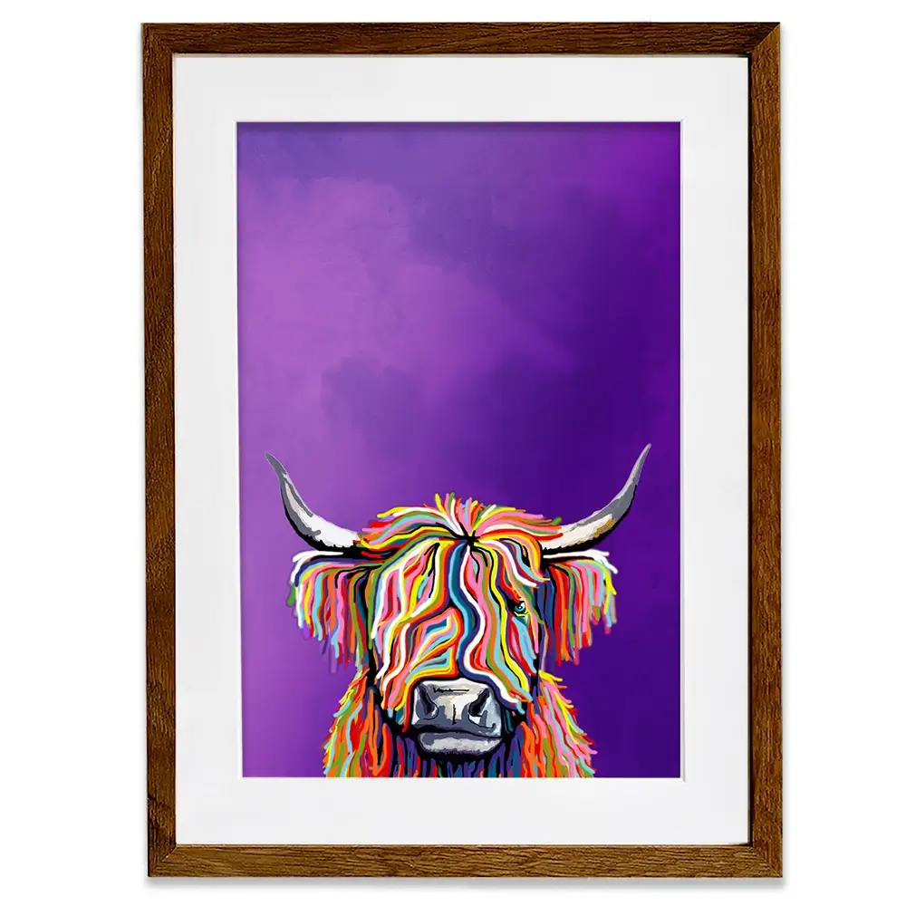 Funky Cow Framed Art Print Funky Cow Framed Art Print wall art product Independent
