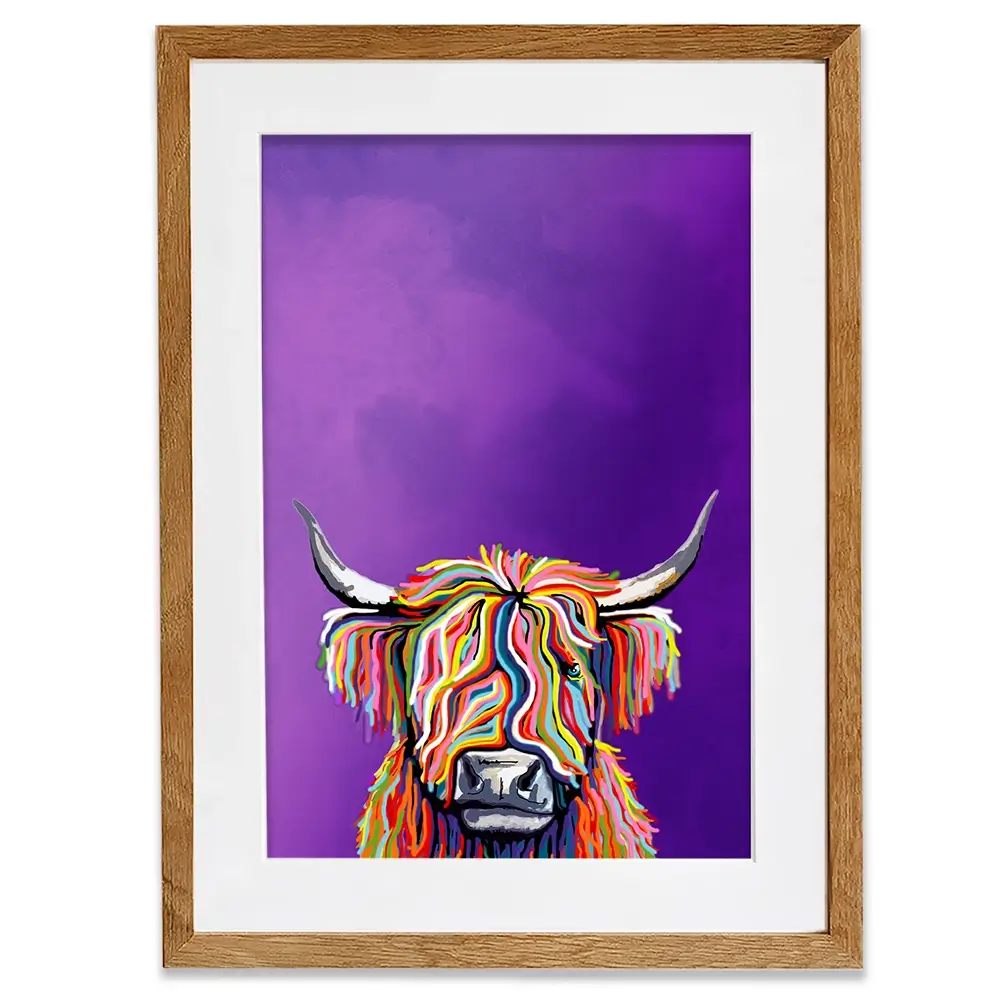 Funky Cow Framed Art Print Funky Cow Framed Art Print wall art product Independent