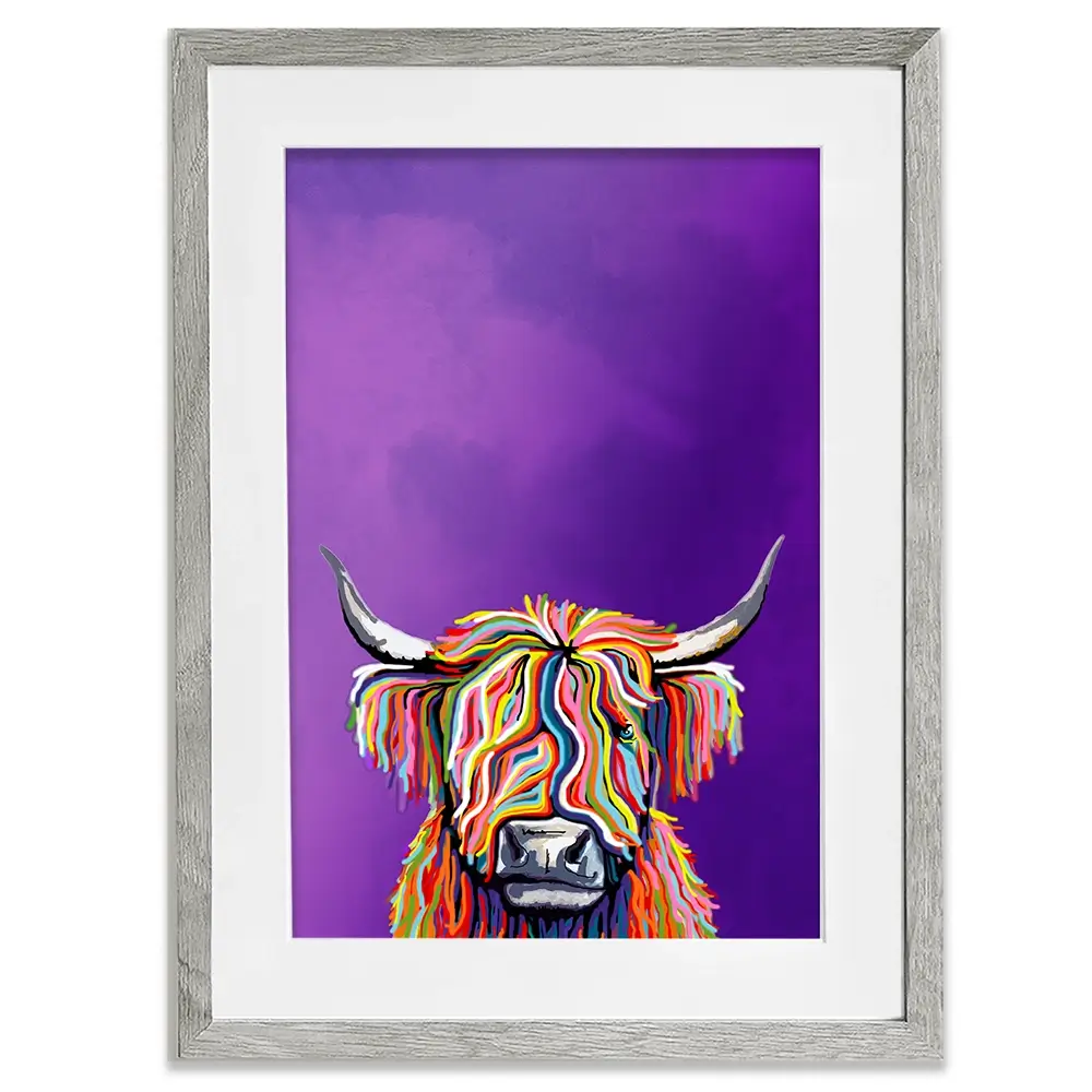 Funky Cow Framed Art Print Funky Cow Framed Art Print wall art product Independent