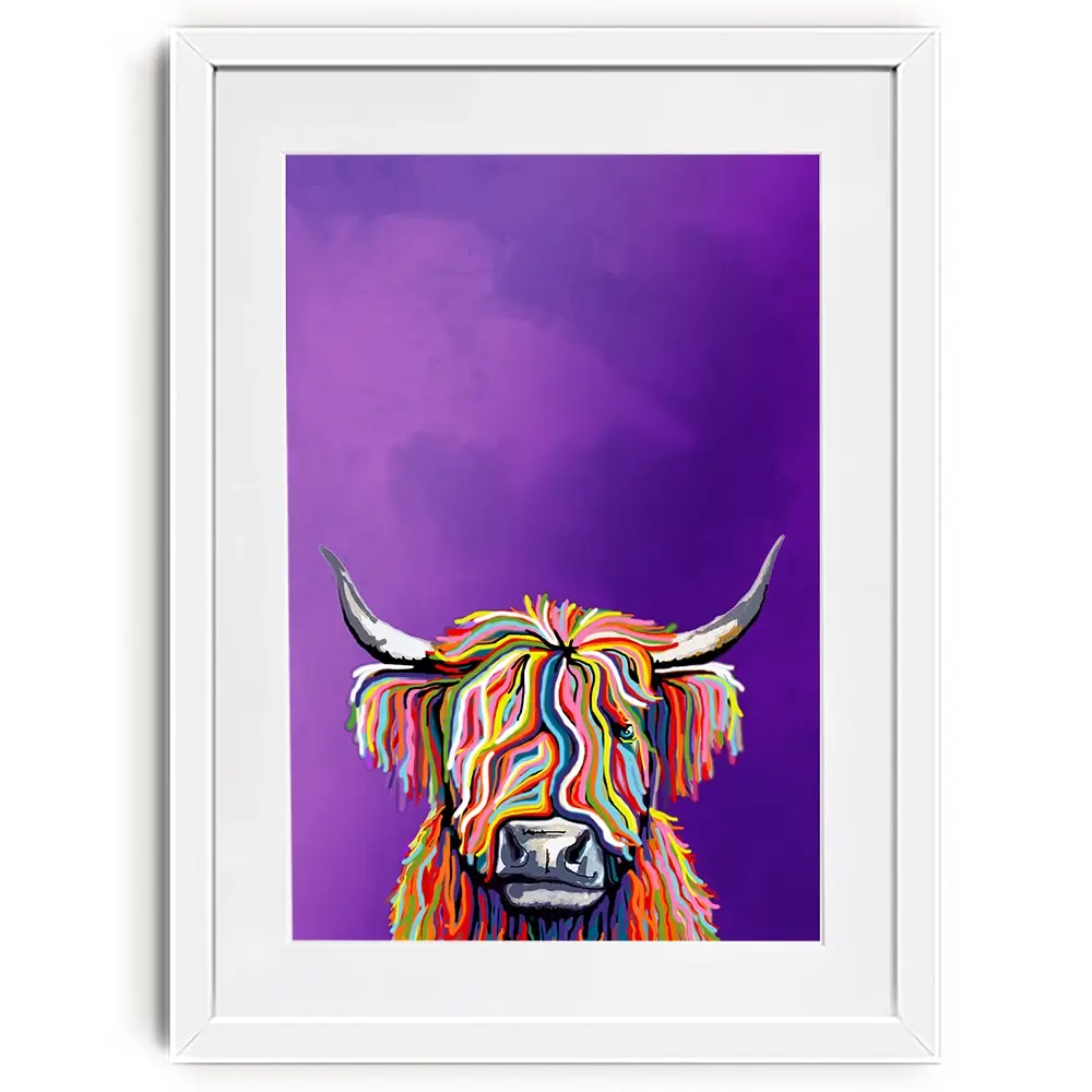 Funky Cow Framed Art Print Funky Cow Framed Art Print wall art product Independent